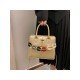  2024 PU Pure Color Chain Shoulder Bags