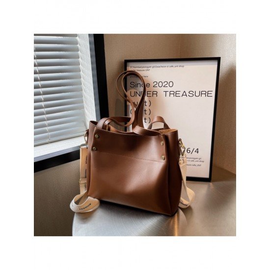  2024 PU Casual Large Capacity Tote Bags