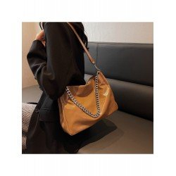 2024 PU Chain Large Capacity Tote Bag  2024 PU Chain Large Capacity Tote Bag