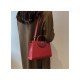  2024 Fashion PU Contrast Color Women's Satchels