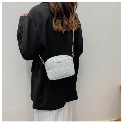 Casual Black Chain Shoulder Bags For Women