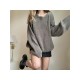  2024 American Pure Color Round Neck Knitwear