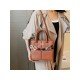  2024 PU Pure Color Chain Shoulder Bags