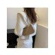  2024 New PU Pure Color Causal Underarm Bag