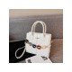  2024 PU Pure Color Chain Shoulder Bags