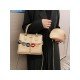  2024 PU Pure Color Chain Shoulder Bags