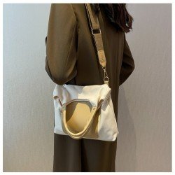 Stylish Shopping Color Blocking Shoulder Handbags