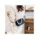  2024 Niche Crocodile Print Faux Pearl Shoulder Bag