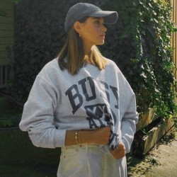 Fall Casual Letter Round Neck Women's Sweater  Fall Casual Letter Round Neck Women's Sweater