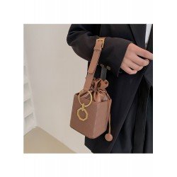 PU Pure Color Messenger Bag For Women  PU Pure Color Messenger Bag For Women