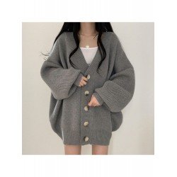 Lantern Sleeve Loose Sweater Coats For Women Lantern Sleeve Loose Sweater Coats For Women