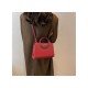  2024 Fashion PU Contrast Color Women's Satchels