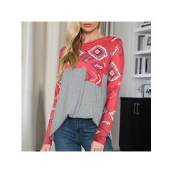 2024 Loose Round Neck Printing Women's T-Shirt  2024 Loose Round Neck Printing Women's T-Shirt