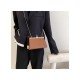  2024 PU Pure Color Women's Messenger Bag