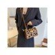  2024 Fashion PU Leopard Print Women's Shoulder Bags