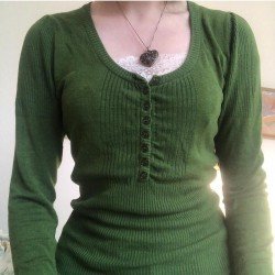 Patchwork Long Sleeve Fall Tops