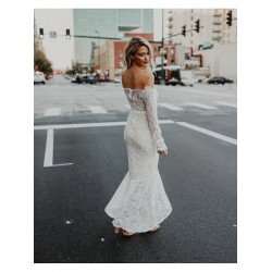 Temperament Elegant Lace Off Shoulder Ladies Dress  Temperament Elegant Lace Off Shoulder Ladies Dress