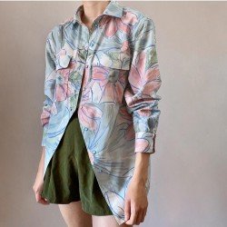  2024 Fall Casual Printing Women's Shirt Top