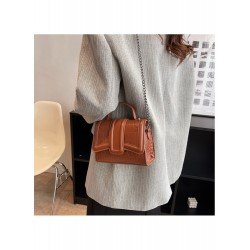 Stone Pattern Pure Color Black Chain Shoulder Bags  Stone Pattern Pure Color Black Chain Shoulder Bags