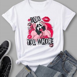 Skull Graphic Ladies T Shirt Tops