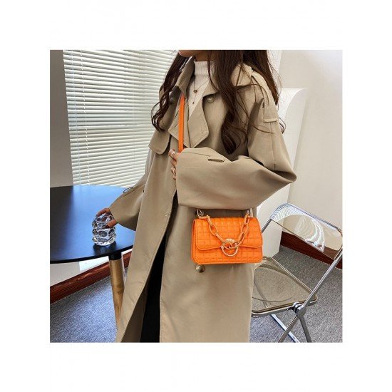  2024 Pure Color Small Square Bag