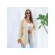  2024 Casual Lantern Sleeve Cardigan Sweater