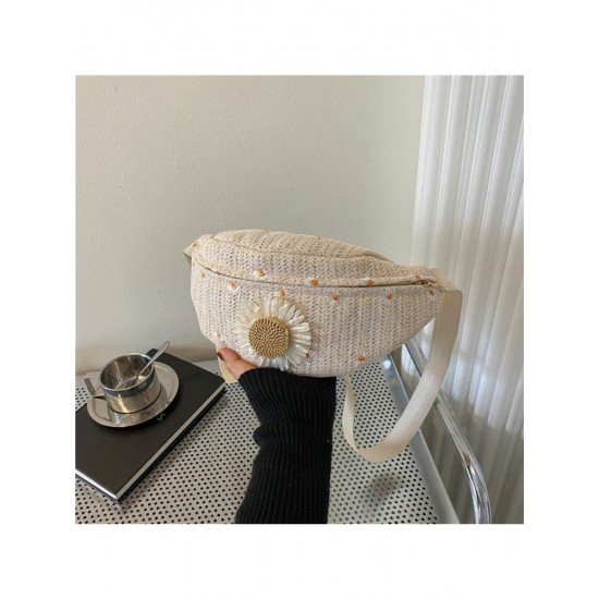  2024 Casual Weave Women's Cross-body Bags