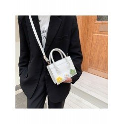 Fashion Knitting Flower Cross-body Shoulder Bag  Fashion Knitting Flower Cross-body Shoulder Bag