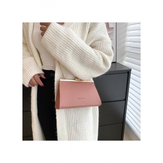  2024 PU Pure Color Women's Messenger Bag