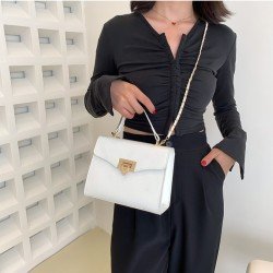  Trendy Pure Color Shoulder Bag For Women