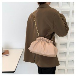 Stylish White Chain Shoulder Bags