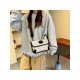  2024 PU Letter Embroidery Women's Shoulder Bags