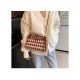  2024 PU Rhombus Lattice Women's Bag