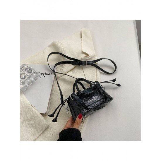  2024 Pure Color PU Shoulder Bag For Women