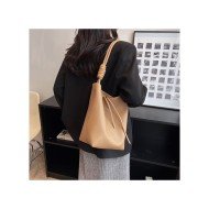  2024 PU Pure Color Large Capacity Women's Bags
