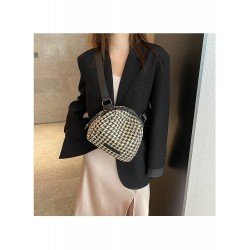 Casual Women Houndstooth Cross Body Shoulder Bags Casual Women Houndstooth Cross Body Shoulder Bags