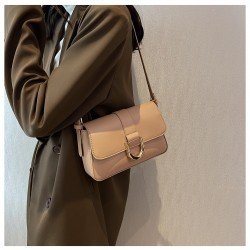  PU Pure Color Underarm Bags For Women