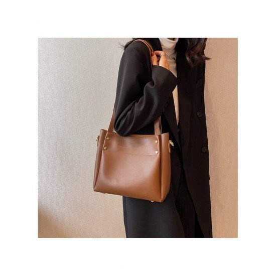  2024 PU Casual Large Capacity Tote Bags