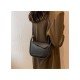 2024 PU Pure Color Shoulder Bag For Women