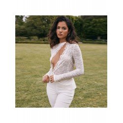 Spice Girl Lace Hollowed Out Bandage Top  Spice Girl Lace Hollowed Out Bandage Top