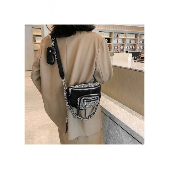  2024 Casual Diamond Women's Cross-body Bag