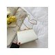  2024 PU Pure Color Women's Messenger Bag