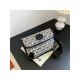  2024 PU Letter Embroidery Women's Shoulder Bags