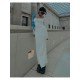 Pure Color Long Sleeve Dress For Women