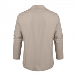 Fall Black Solid Casual Coats For Men
