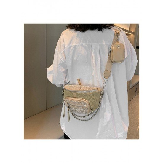  2024 Casual Diamond Women's Cross-body Bag