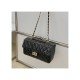  Rhombus Lattice Twist Lock Ladies Shoulder Bags
