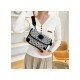  2024 PU Letter Embroidery Women's Shoulder Bags