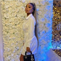  2024 Casual Crisscross Pure Color Short Dress