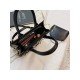  2024 PU Pure Color Chain Shoulder Bags